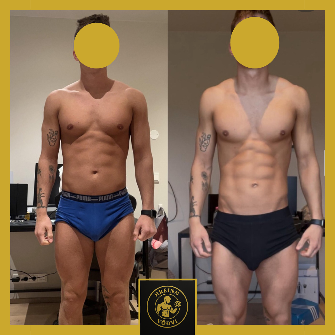 fyrir og eftir mynd 6